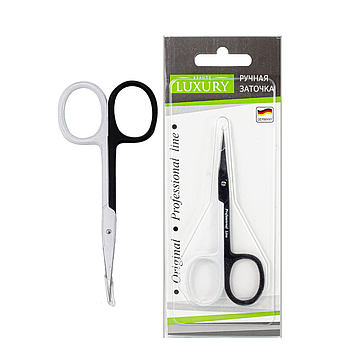 Ножиці для видалення кутикули Beauty Luxury манікюрні вигнуті HM-14 BW