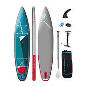 Надувна SUP дошка Starboard Inflatable 11'6″ x 29″ Touring Zen Roll SC with Paddle, Blue/green (2011230601011)