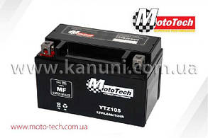 Акумулятор АКБ YTZ10S (12V8.6AH) Mototech
