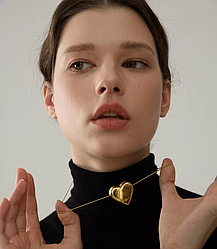 Жіноче кольє "Massive Heart"