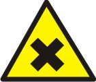 Знак "Обережно! Шкідливі або подразнюючі речовини"