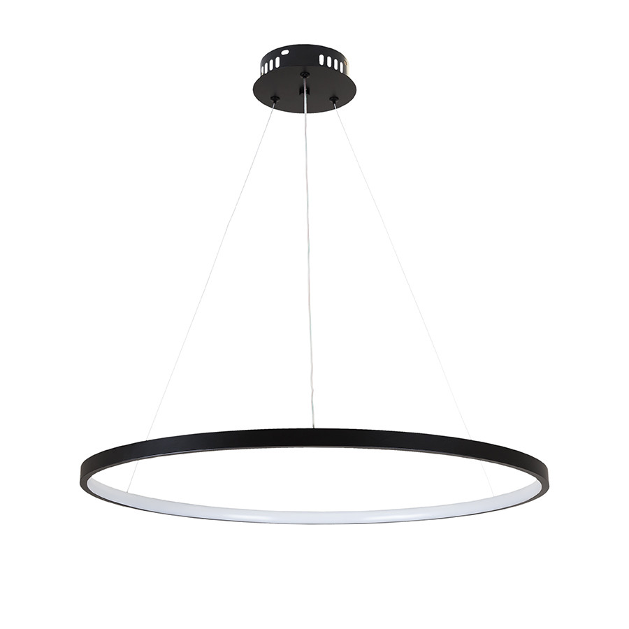 Підвісна люстра кільце 7529832-1 BLACK LED (600)