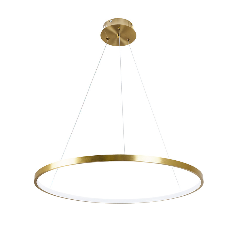 Підвісна бронзова люстра 7529832-1 BRONZE LED (600)