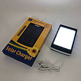УМБ Power Bank Solar 90000 mAh мобільне зарядне з сонячною панеллю та лампою, Power Bank Charger Батарея, фото 5