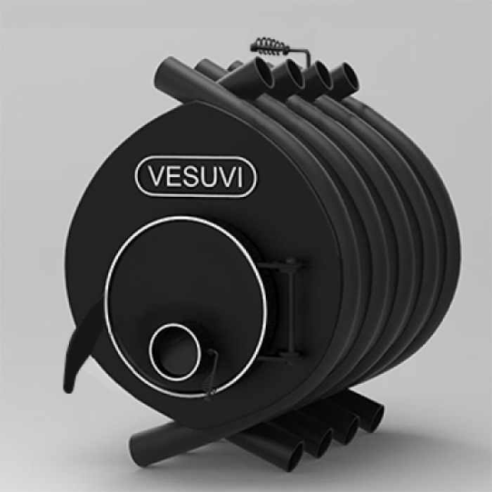 Піч булер'ян до 400 м³ тип 02 VESUVI 18 кВт (600 х 960 х 860 мм) класичний, фото 1
