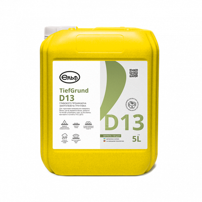 Ґрунтовка TiefGrund D13 глибокопроникна та закріплююча. Elf