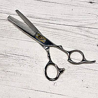 Ножиці філірувальні "Вовк" у чохлі Nj-Hj-60/630 (розмір 6,3″)