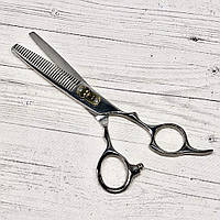 Ножиці філірувальні "Буйвол" у чохлі Nj-Hj-60/630 (розмір 6,3″)