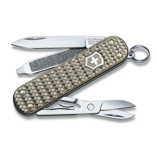 Нож Victorinox Classic SD Precious Alox Infinite Grey 0.6221.4031G, фото 1