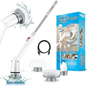 Акумуляторна електрична очисна щітка для багаторазового прибирання будинку Лучшая цена