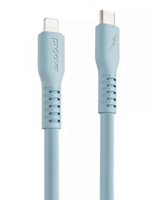 Кабель Proove Eternal Type-C to Lightning 27W (2m) Light Blue (CCET27002128)