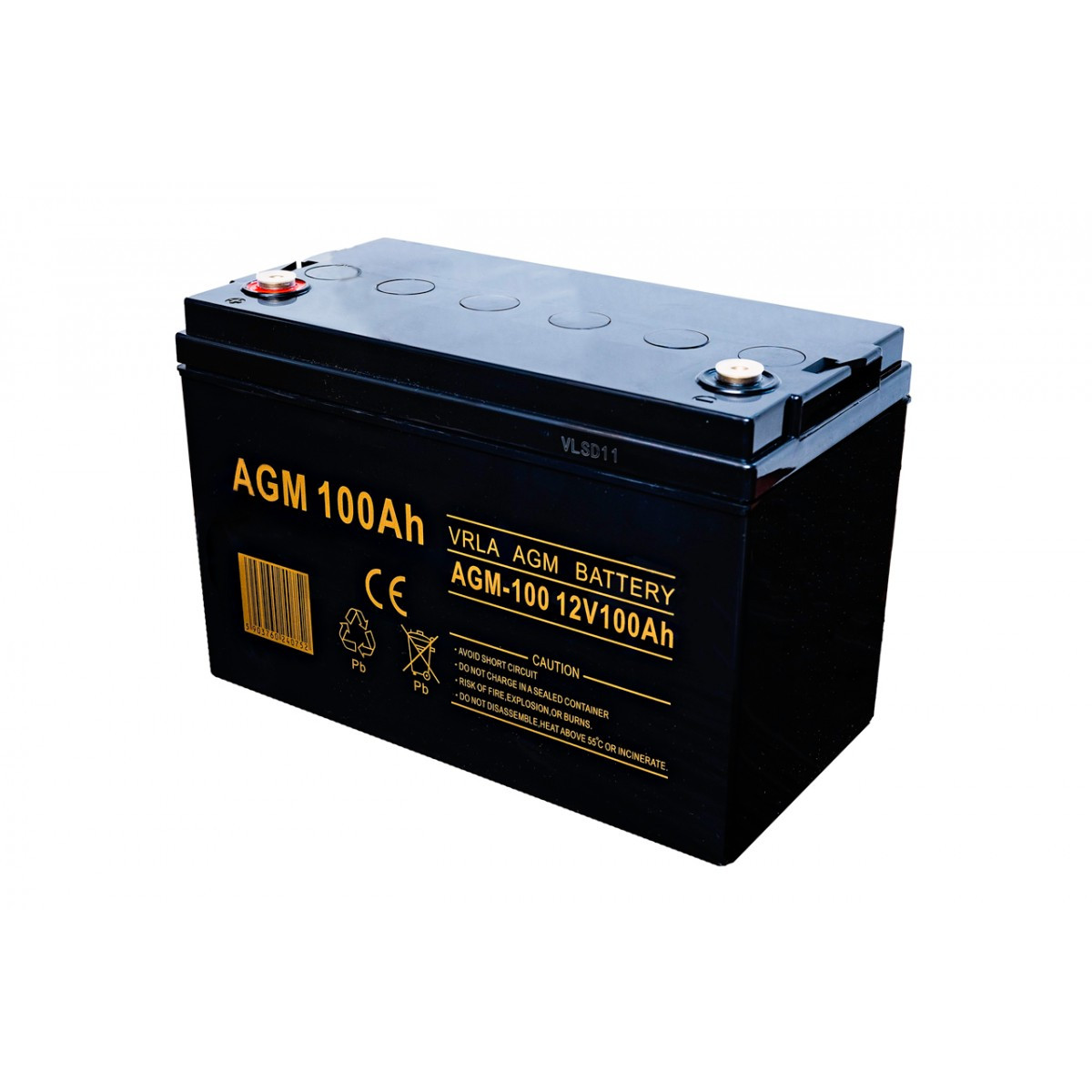Аккумулятор AGM Аккумуляторная батарея Volt Polska AGM 12V 100Ah Аккумулятор для квартиры Тяговый аккумулятор