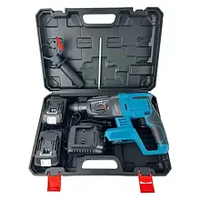 Дриль перфоратор акумуляторний 1135-6 з двома 2 акумуляторами в пластиковому кейсі YU227