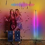 Підлогова лампа 1.2 m для спальні RGB світлодіодна Підлогова Лампа для спальні, HA-10 SV227, фото 5