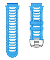 Ремінець для Garmin Forerunner 920XT Гармін Фореранер 920XT (блакитно-білий)
