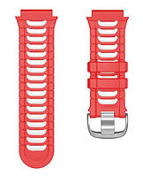 Ремінець для Garmin Forerunner 920XT Гармін Фореранер 920XT (червоно-білий)