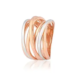 Каблучки з позолотою без вставок