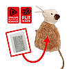 Плюшева іграшка для кота Pet Nova Catnip Mouse3 з пакетиками котячої м'яти, фото 3
