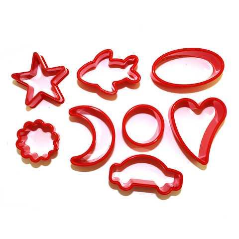 Форми для печива пластикові Люкс 10 шт, Арт.52459