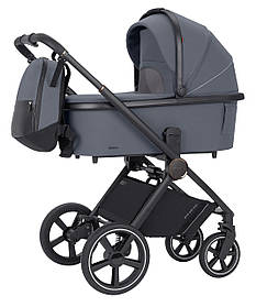 Універсальна коляска 3в1 CARRELLO Ultimo CRL-6519 Cool Grey Темно-сіра
