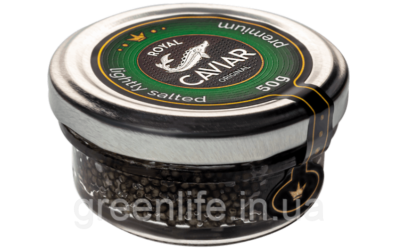Ікра зерниста осетра  ROYAL CAVIAR - PREMIUM 50 гр, фото 1