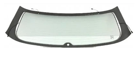 Скло заднє з підігрівом Volkswagen Golf 6 09-12 3/5D HB Sekurit антенна, 1 отв.