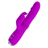 Вибратор Pretty Love Dorothy USB 3 Thrusting 12 Vibration, фото 4
