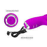 Вибратор Pretty Love Dorothy USB 3 Thrusting 12 Vibration, фото 10