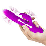 Вибратор Pretty Love Dorothy USB 3 Thrusting 12 Vibration, фото 3