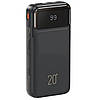 Павербанк повербанк 20000mAh з вбудованими кабелями Type-C/Lightning/USB REMAX RPP-686 |1USB/1Type-C| Чорний, фото 3