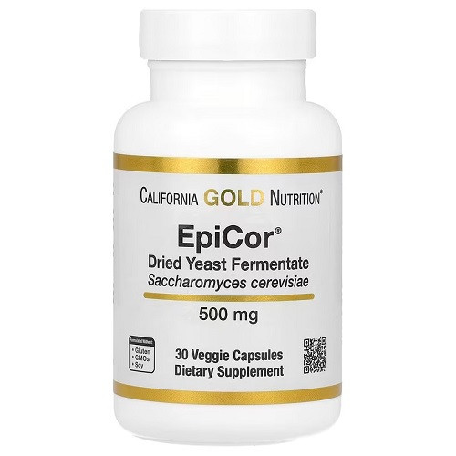 Вітаміни California Gold Nutrition EpiCor 500 mg (30 капсул.)