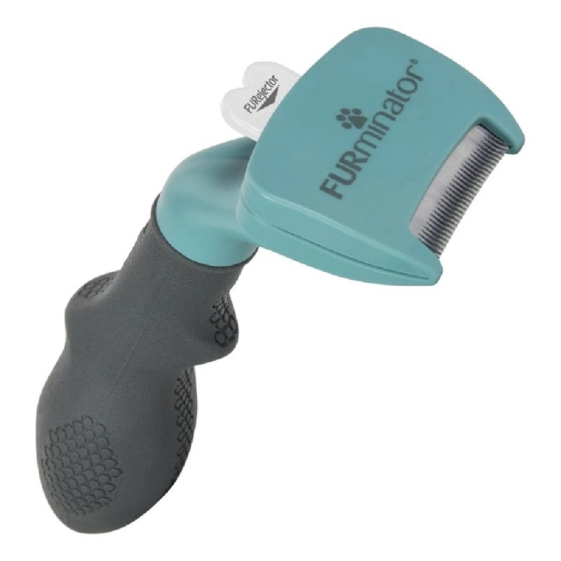 Фурмінатор для котів до 4,5 кг FURminator New для довгої шерсті понад 5 см розмір S Furminator, фото 1