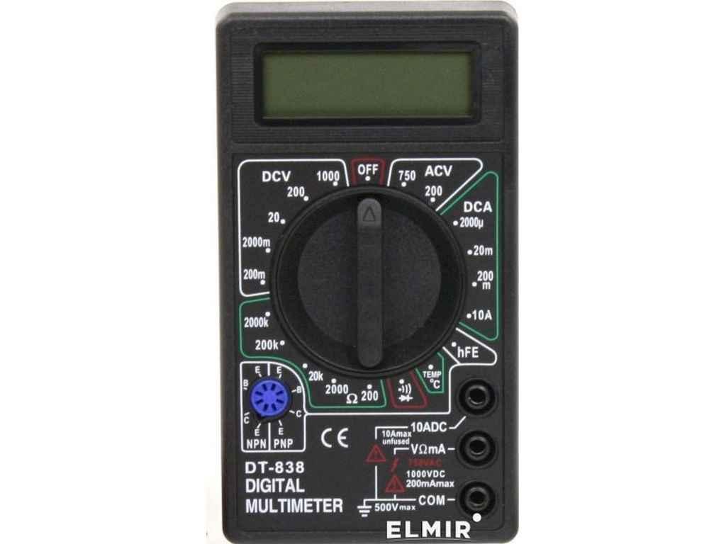 Мультиметр DT838 ТМ DIGITAL BP