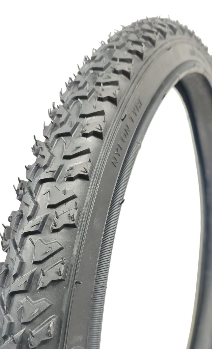 Покришка вело 24*1.95 (50-507) SERVIS Пакистан шипована HAWK, фото 1