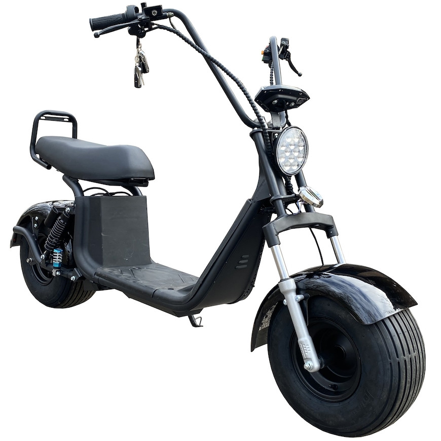 Електроскутер ""Citycoco Connect"" 2х колісний 2000W 60V 20A (C 022) TIRE 8"" 2х-місний