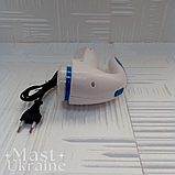 Машинка для видалення катишок електрична з контейнером для ворсу, живлення від мережі Біла, MK-5880, фото 4