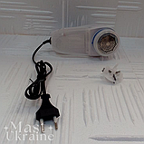 Машинка для видалення катишок електрична з контейнером для ворсу, живлення від мережі Біла, MK-5880, фото 5