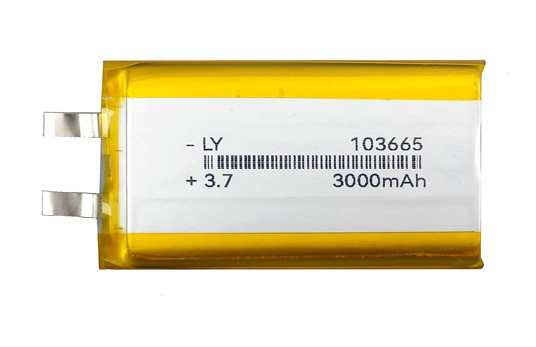 Акумулятор літієво-полімерний Li-Pol 3000mAh 3.7v 103665 без BMS