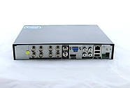 Реєстратор для камер відеоспостереження DVR CAD 6608 1208 AHD 8ch Відеореєстратор 8 канальний, фото 4