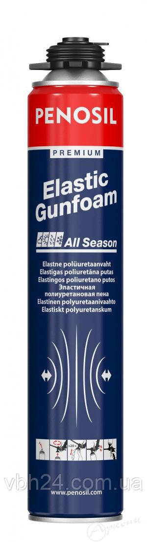 Еластична піна монтажна Penosil Window & Door Elastic Foam Sealant 750мл арт. A5487
