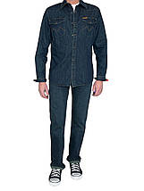 Джинси Montana Maksim Tintl 02 (100% cotton б/б) - синій, фото 3