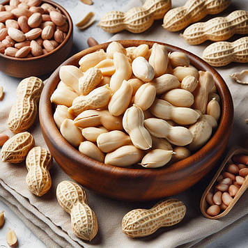 Арахіс очищений бланшований