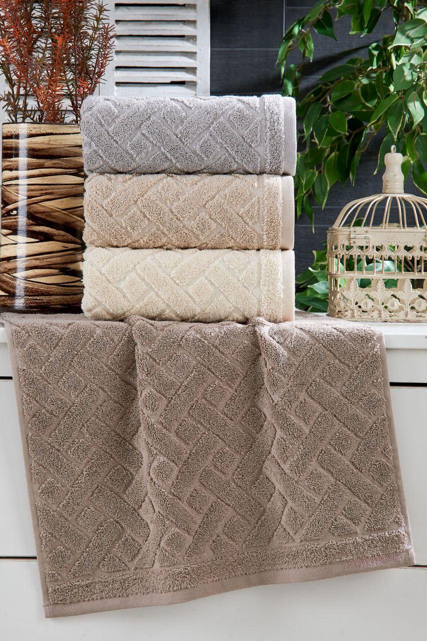 Махровые полотенца Philippus Cross Cotton - Turkey - купить по лучшей ...