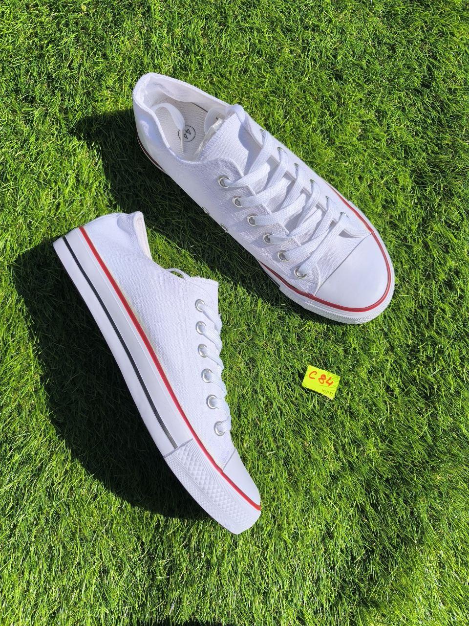 СКИДКА 44 р Білі кеди чоловічі конверси converse літні тканинні текстильні
