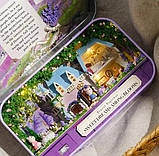Міні румбокс ляльковий будиночок театр у металевій скриньці Sweet dreams among blooms Q-010, фото 3