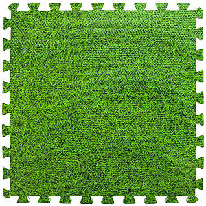 Підлога пазл - модульне підлогове покриття 600x600x10мм зелена трава (МР4) SW-00000153