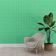 Декоративні 3д панелі для стін що миються Цегла 700х770х7мм Самоклеючі 3 D панелі колір М'ятний, фото 2