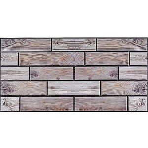 Декоративні ПВХ 3 D панелі для стін що миються під дерево 960*480*4мм