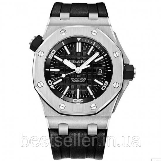 AUDEMARS PIGUET ROYAL OAK OFFSHORE DIVER 42MM BLACK SILVER. AAA