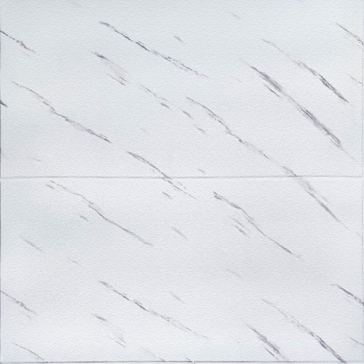 Декоративні 3д панелі для стін що миються мармурова плитка 700х700х4мм Самоклеючі 3 D панелі